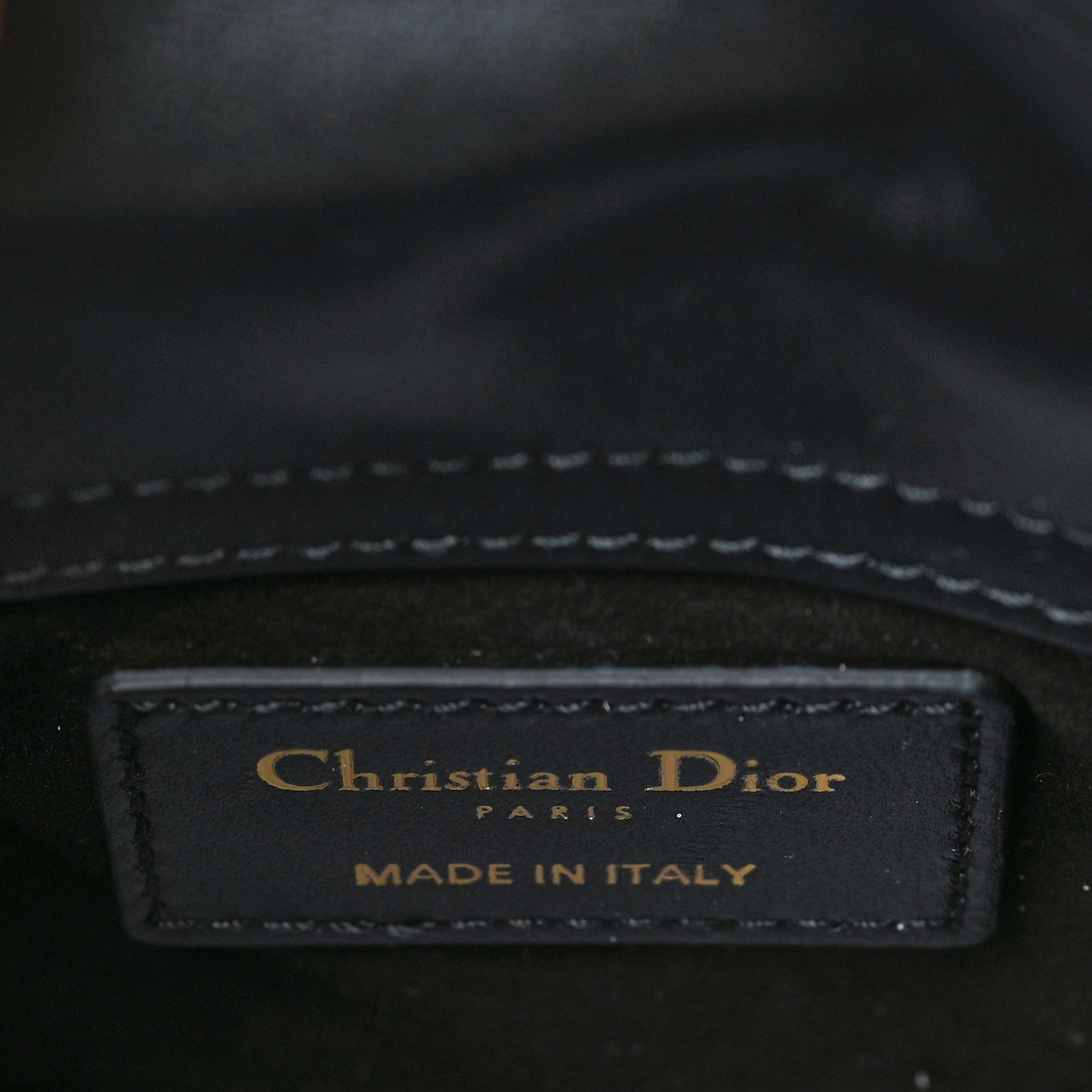 Christian Dior Lambskin Cannage Micro Lady Dior Black 6 of 10