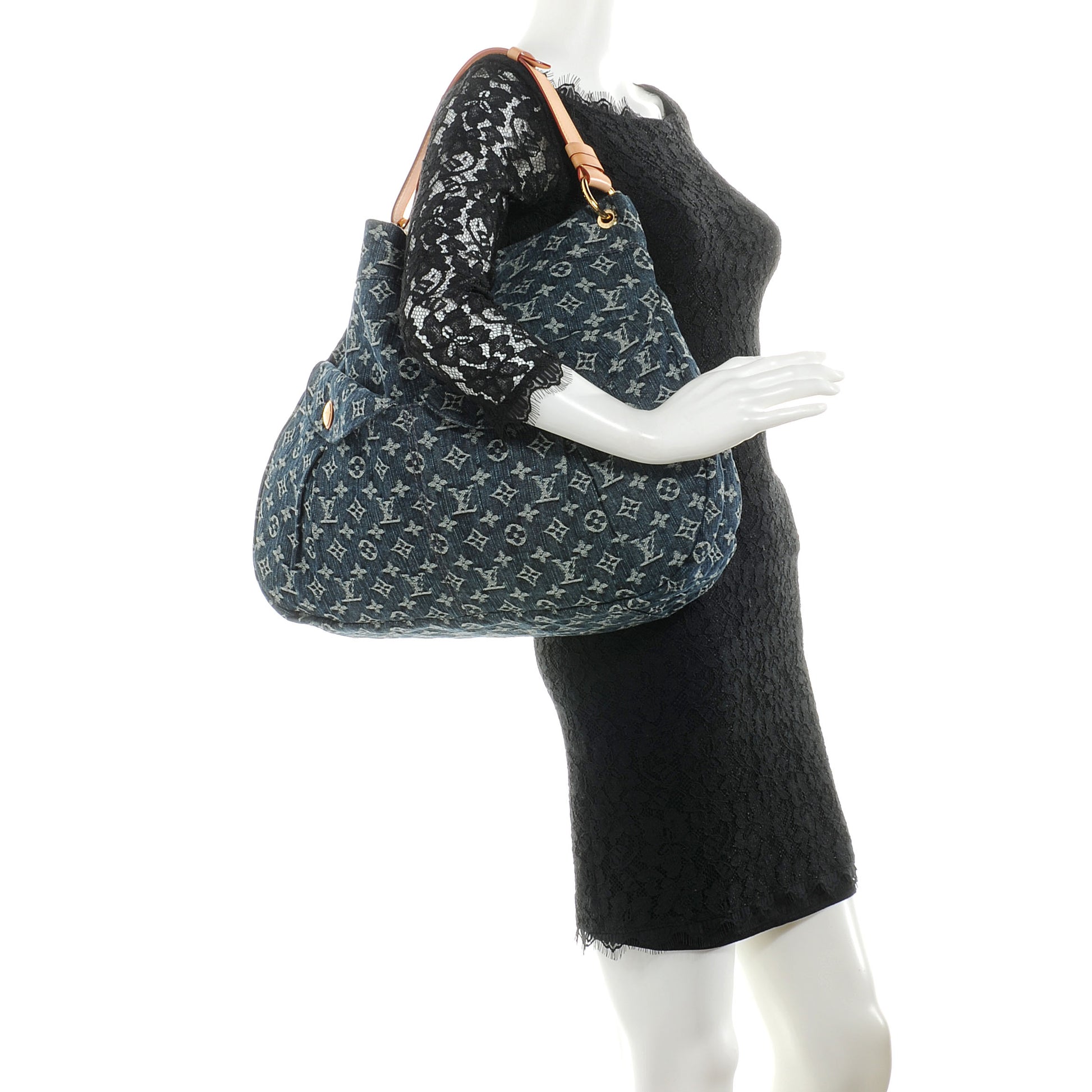 Louis Vuitton Denim Daily GM Gris Blue 2 of 7
