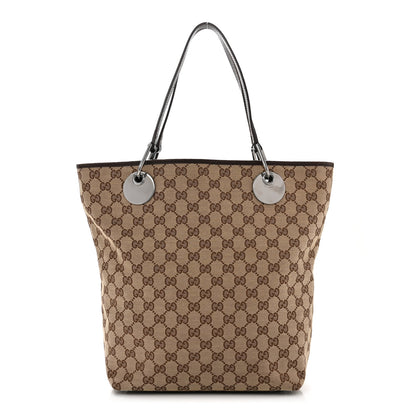 Gucci Monogram Large Eclipse Tote Brown 1 of 10