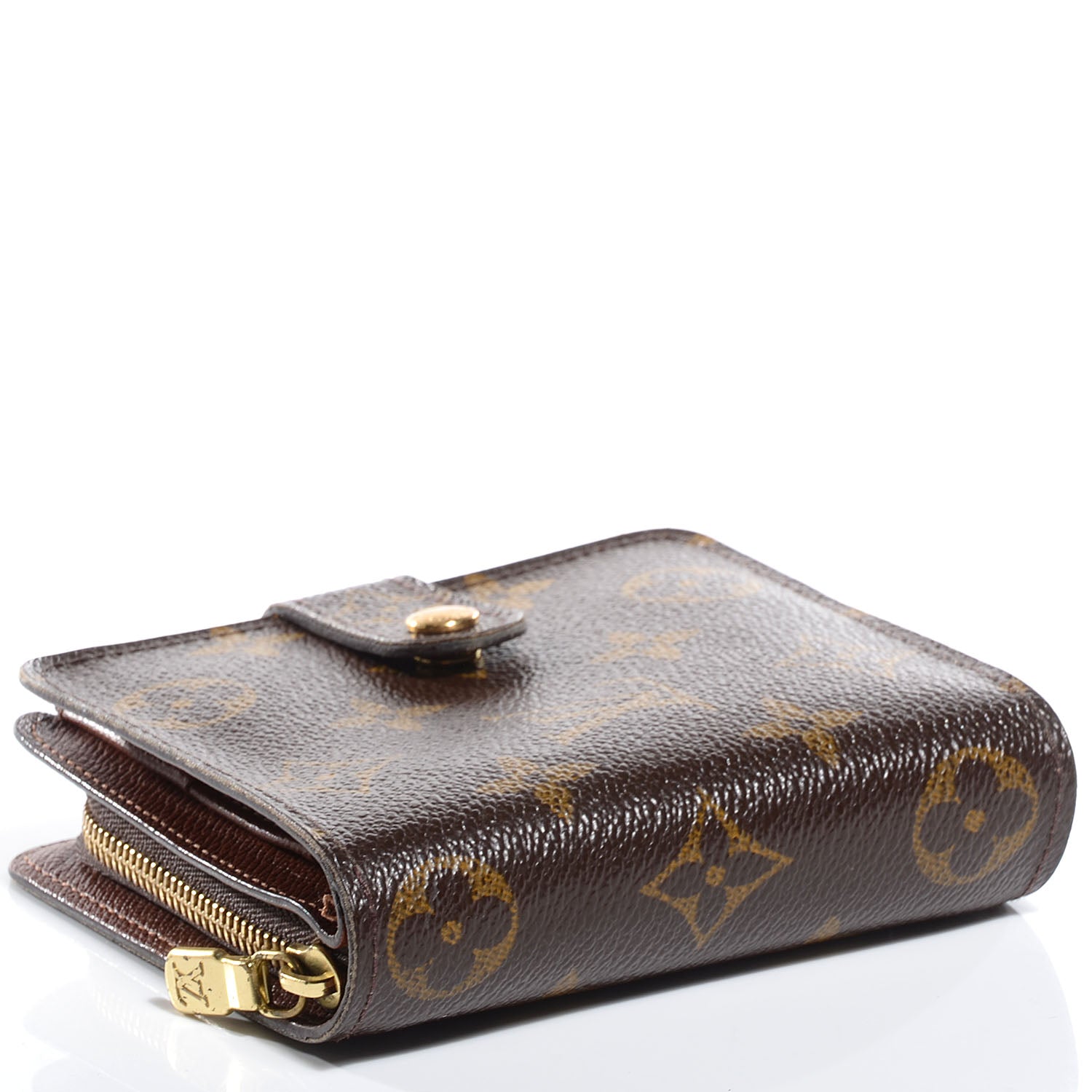 Louis Vuitton Monogram Compact Zippe Zipped Wallet 4 of 8