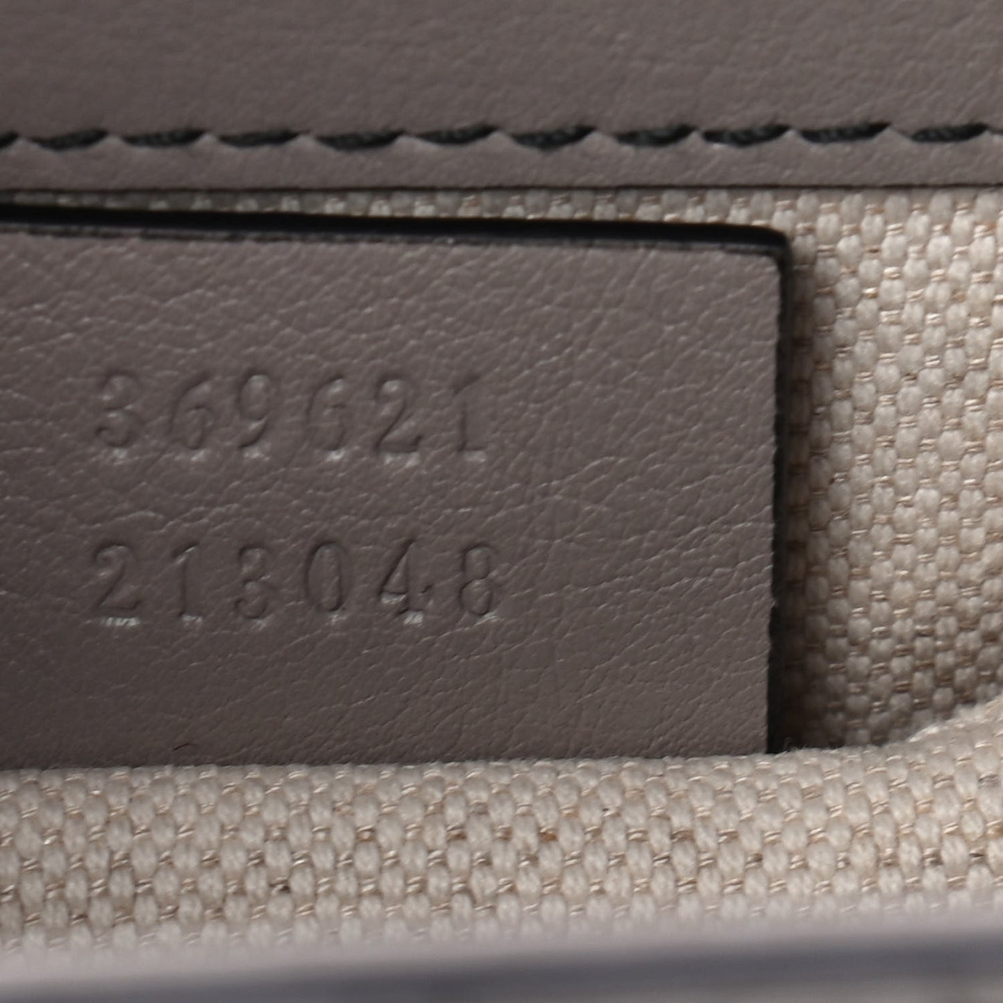 Guccissima Small Emily Chain Shoulder Bag Storm Grey