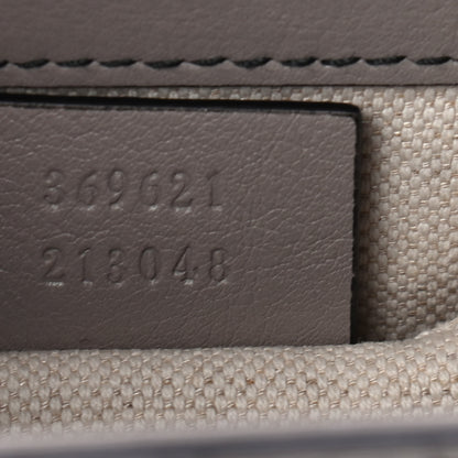 Gucci Guccissima Small Emily Chain Shoulder Bag Storm Grey 7 of 9