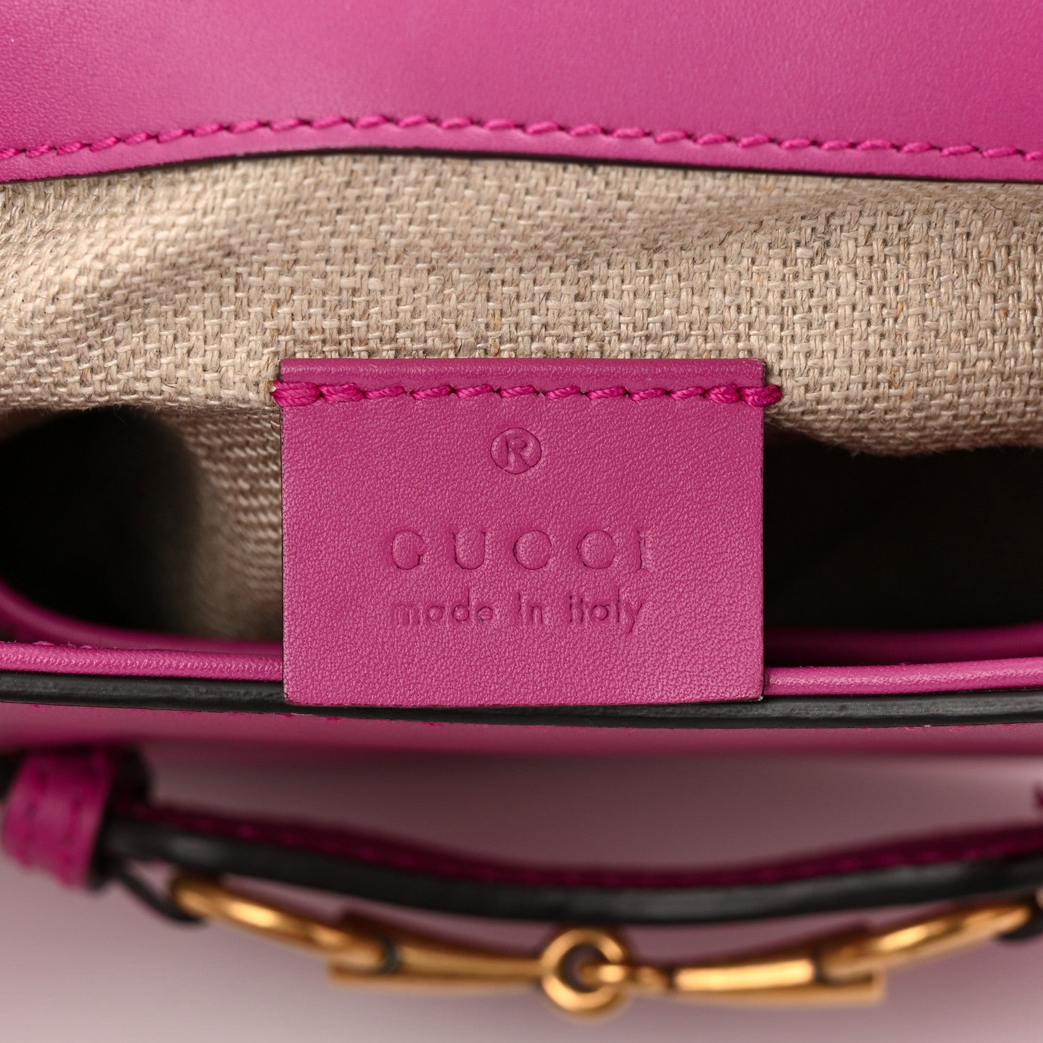 Gucci Ruinart Calfskin Small Lady Web Shoulder Bag New Rosette 6 of 12