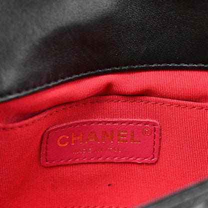 Chanel Calfskin Braided Mini My Own Frame Flap Black 7 of 11