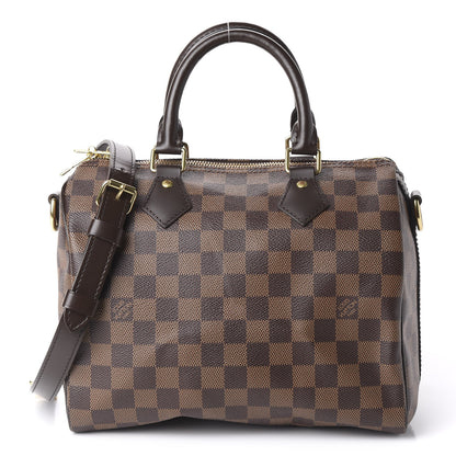 Louis Vuitton Damier Ebene Speedy Bandouliere 25 1 of 8