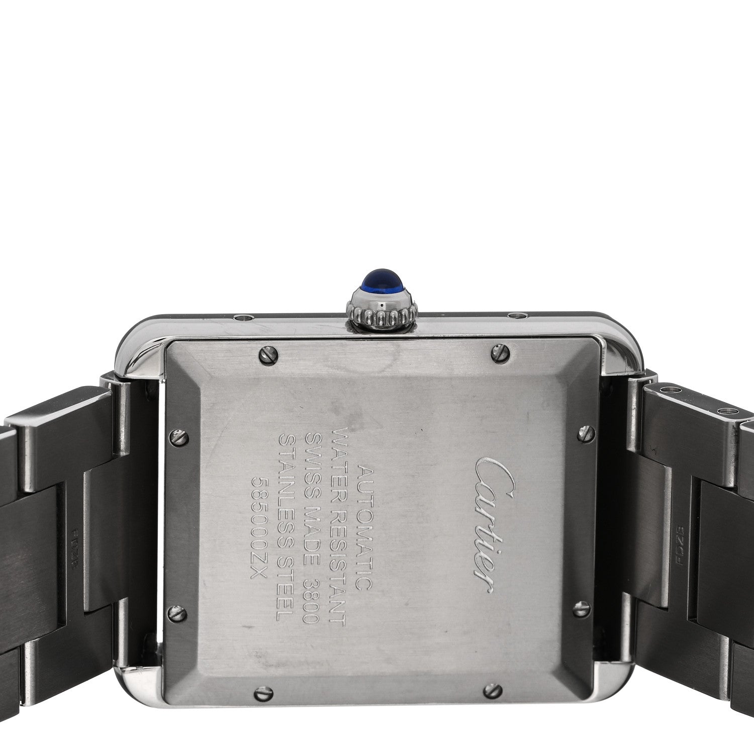 Cartier Stainless Steel 31mm Tank Solo Automatic Watch 4 of 5