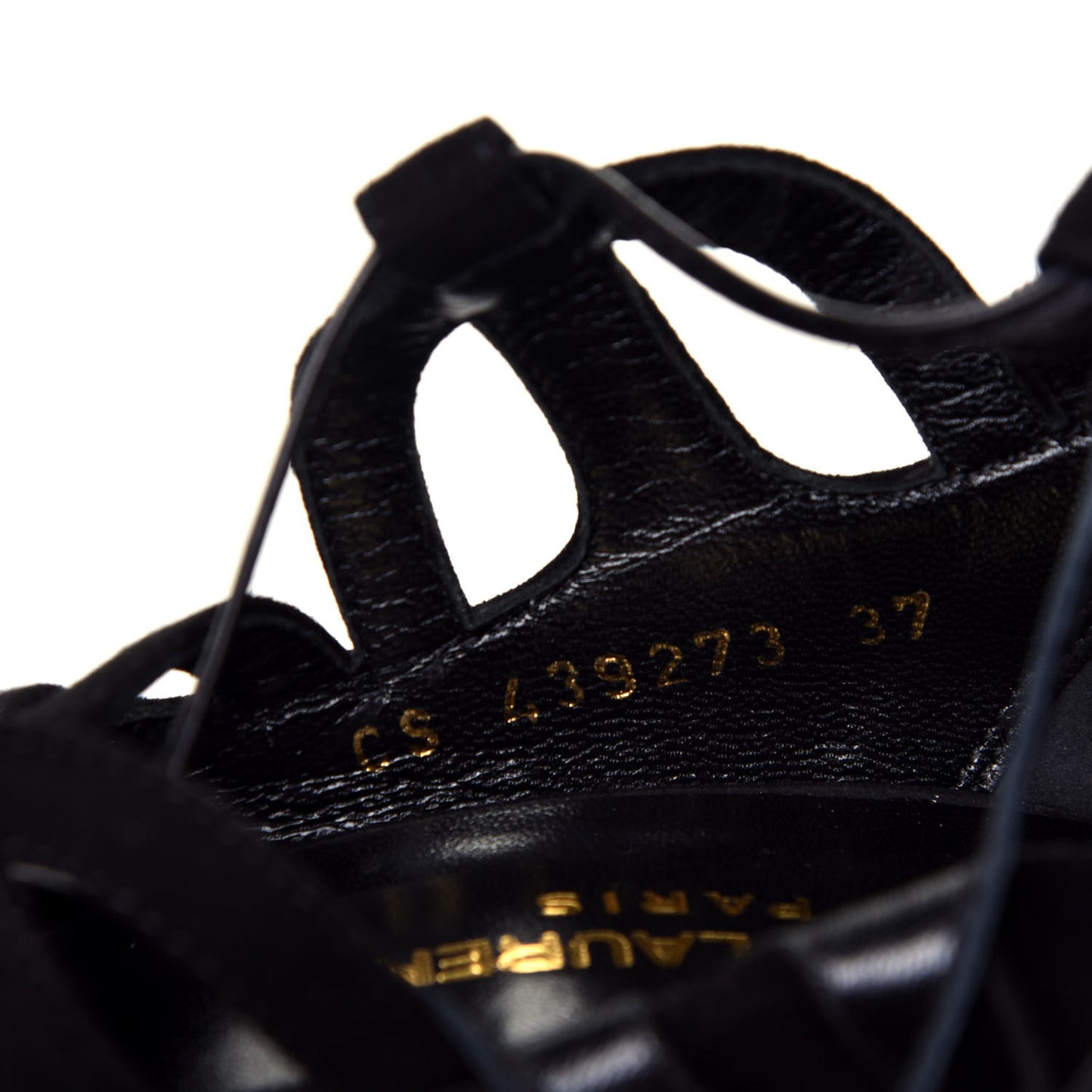 Kid Scamosciato Tribute 105 Platform Sandals 37 Black