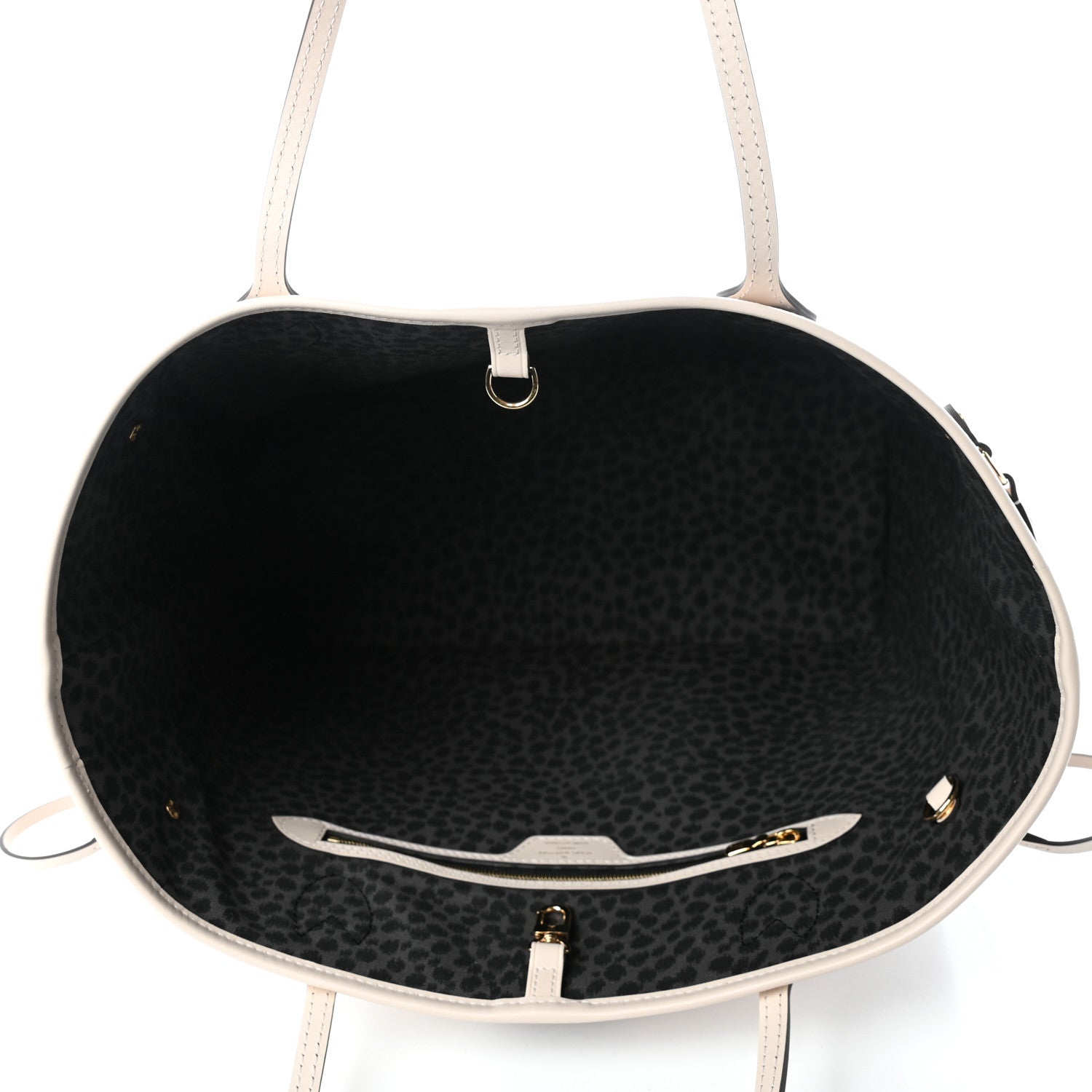 Louis Vuitton Monogram Giant Wild At Heart Neverfull MM Creme 4 of 4