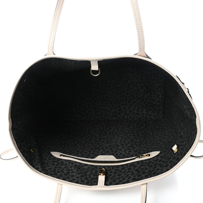 Louis Vuitton Monogram Giant Wild At Heart Neverfull MM Creme 4 of 4
