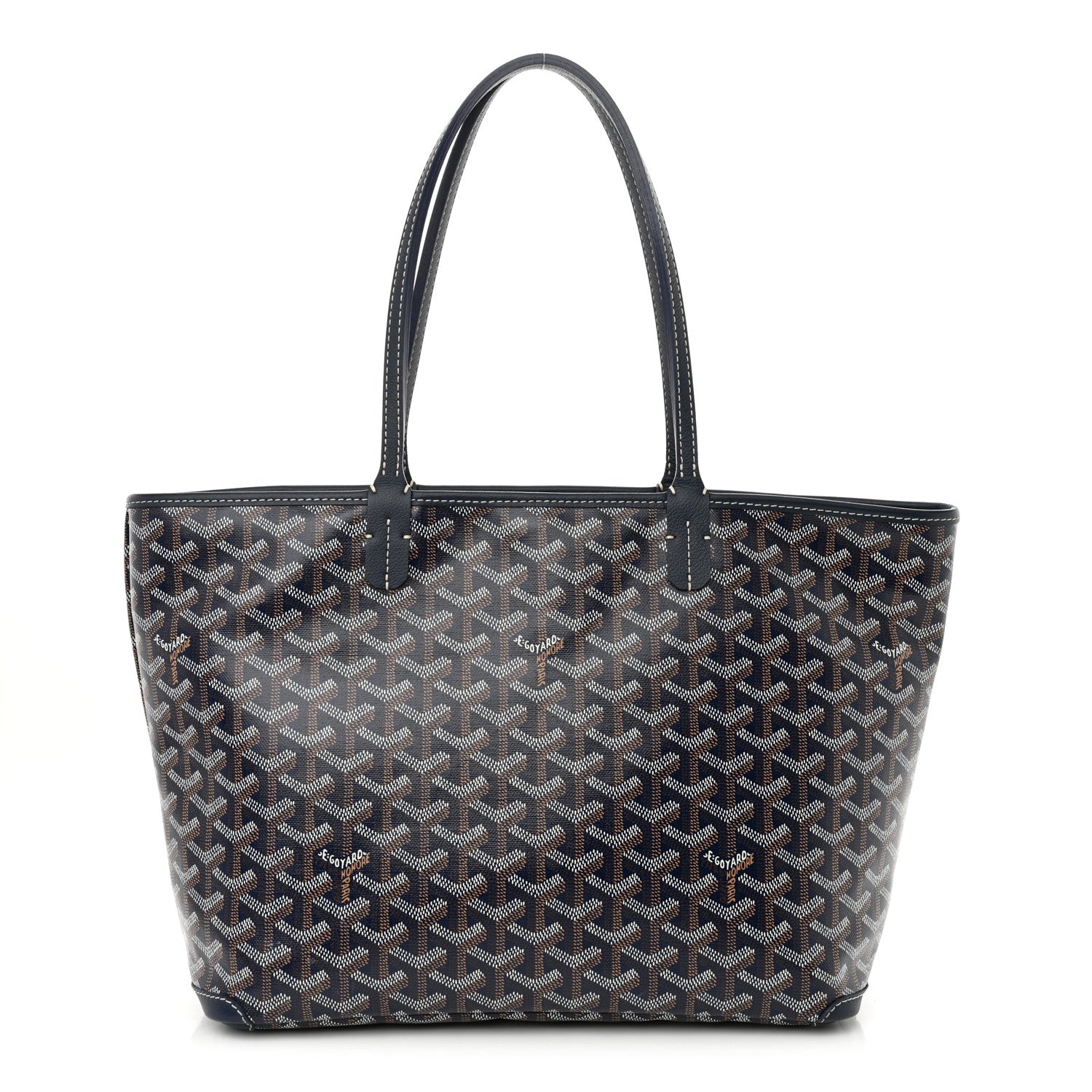 Goyard Goyardine Artois PM Navy 1 of 11