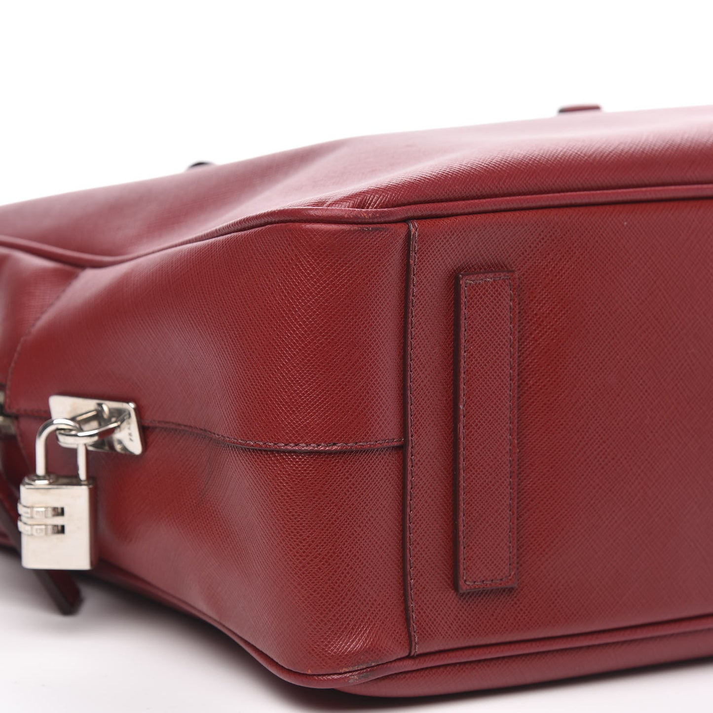 Saffiano Travel Briefcase Rubino