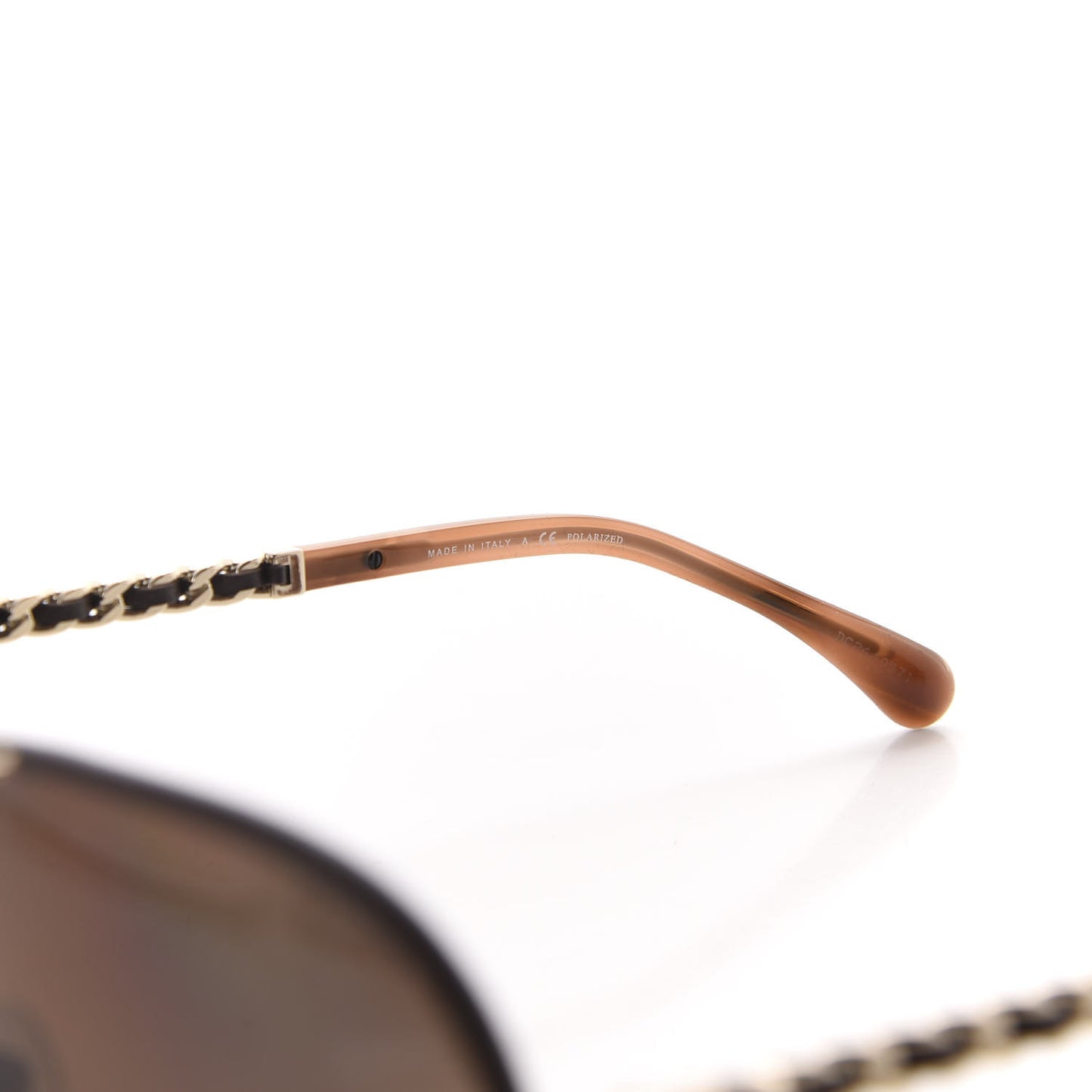 Metal Polarized Pilot Winter Sunglasses 4219-Q Brown