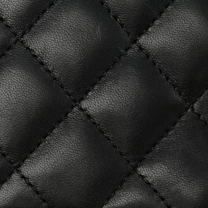Chanel Lambskin Quilted Mini Rectangular Flap Black 11 of 14