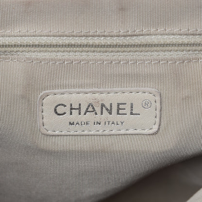 Chanel Washed Lambskin Quilted Large Chain Around Messenger Taupe 6 of 12