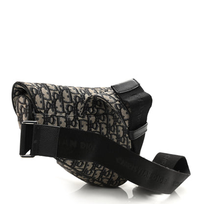 Christian Dior Oblique Mens Saddle Bag 3 of 14