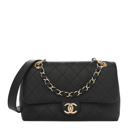 Chanel Caviar Quilted City Walk Flap Black 1 of 10