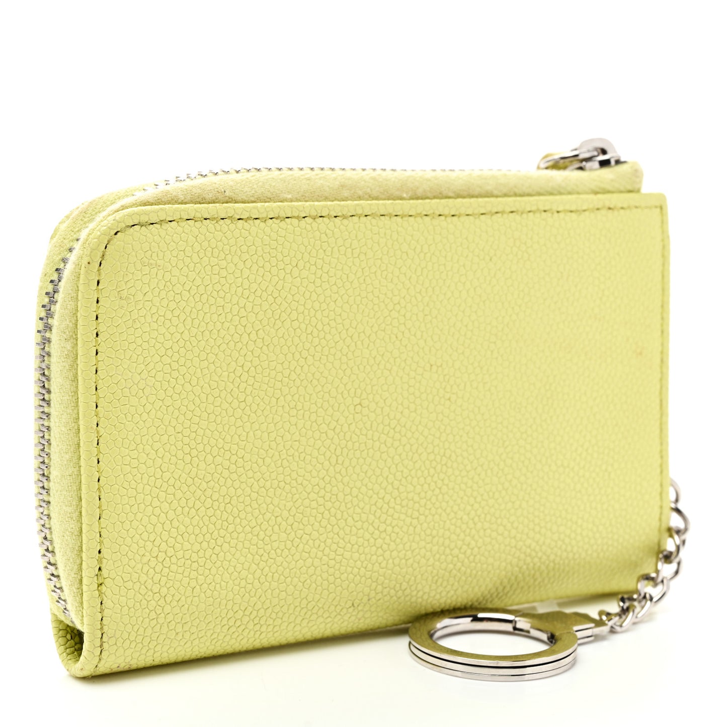 Caviar Key Holder Case Light Pink Light Green