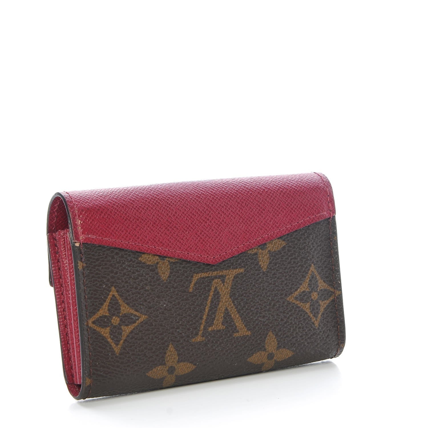 Louis Vuitton Monogram Sarah Multicartes Fuchsia 3 of 9