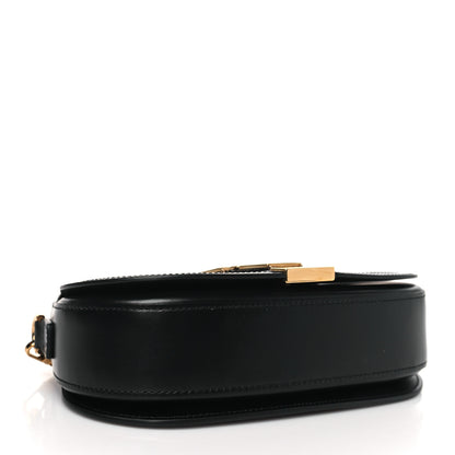 Versace Calfskin Medium Greca Goddess Shoulder Bag Black 4 of 9