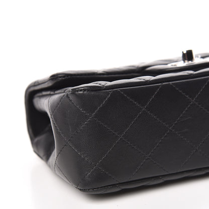 Chanel Lambskin Quilted Mini Rectangular Flap Black 10 of 13