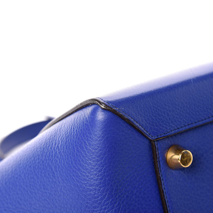 Celine Grained Calfskin Mini Belt Bag Indigo 15 of 17