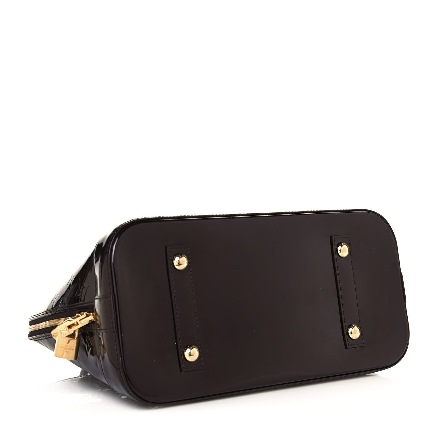 Louis Vuitton Vernis Alma MM Amarante 4 of 12