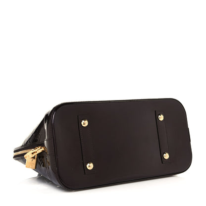 Louis Vuitton Vernis Alma MM Amarante 4 of 12