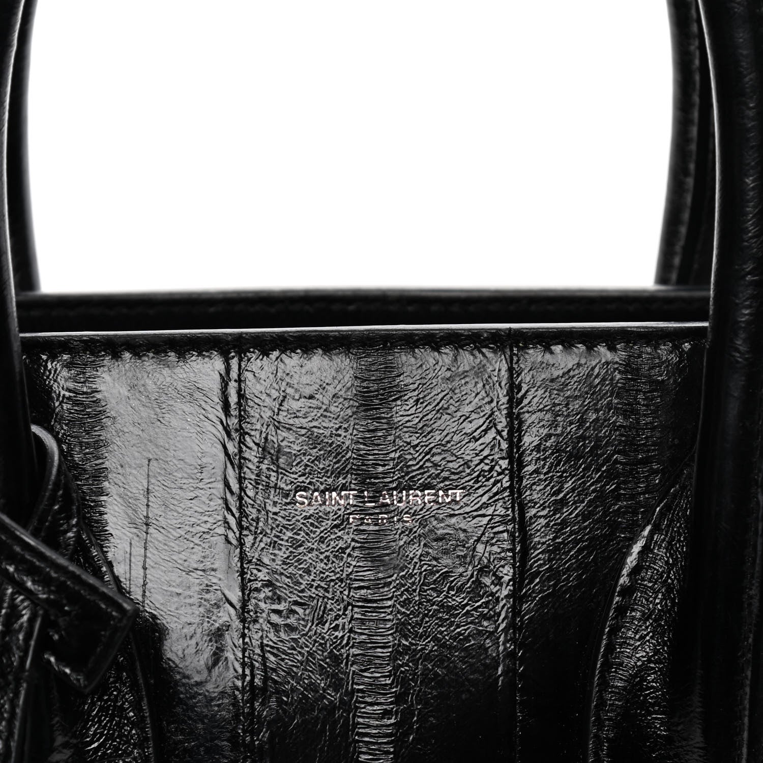 Saint Laurent Eel Small Sac De Jour Souple Black 8 of 12