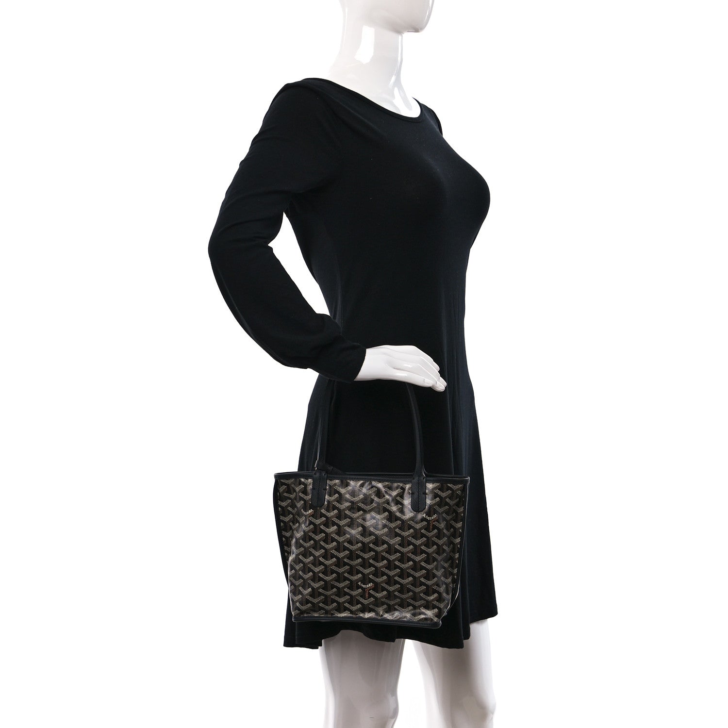 Goyard Goyardine Reversible Mini Anjou Black 1 of 9