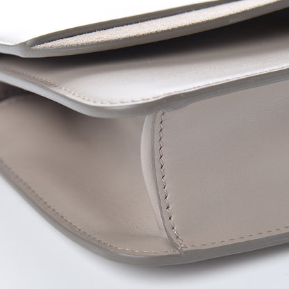 Chloe Calfskin Suede C Clutch With Chain Motty Grey 9 of 10