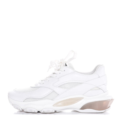 Valentino Garavani Calfskin Womens Bounce Sneakers 37 White 1 of 12
