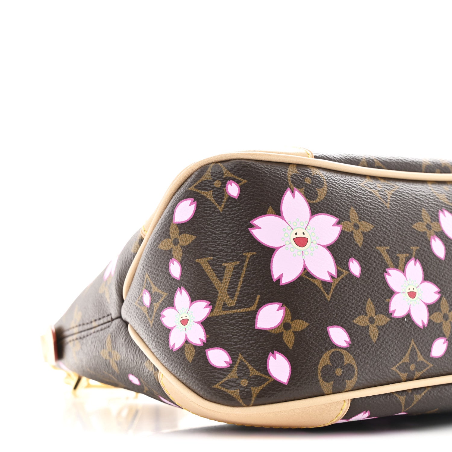 Louis Vuitton LV X TM Monogram Cherry Blossom Boulogne Sakura Brown 8 of 10