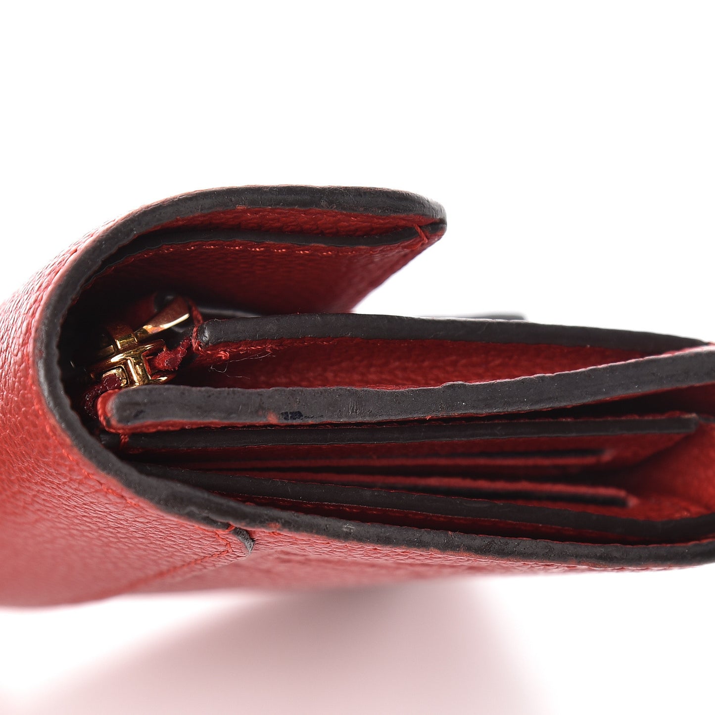 Empreinte Pont-Neuf Compact Wallet Cherry