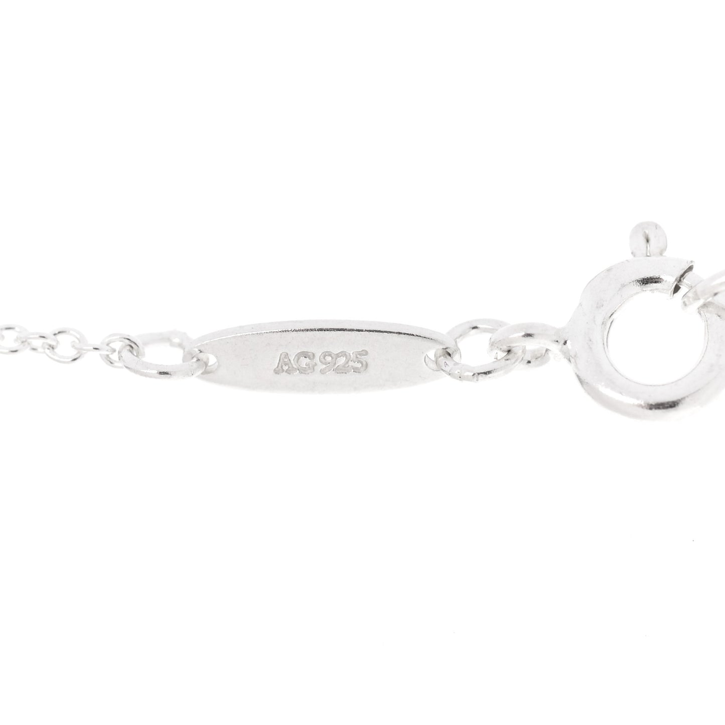 Sterling Silver 11mm Elsa Peretti Open Heart Pendant Necklace