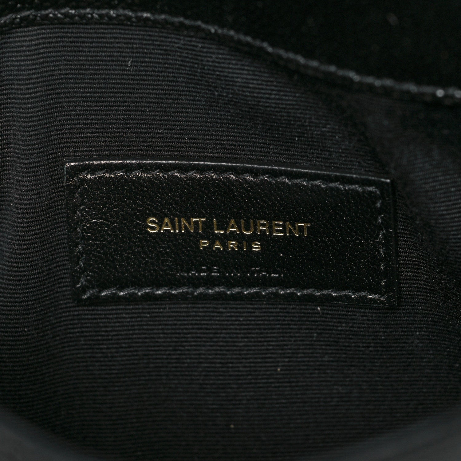 Saint Laurent Grain De Poudre Uptown Pouch Black 6 of 9