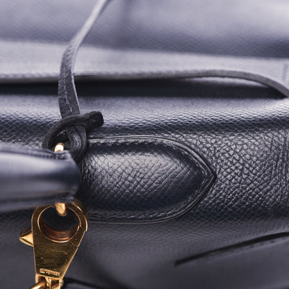 Hermes Courchevel Kelly Retourne 35 Bleu Marine 37 of 44