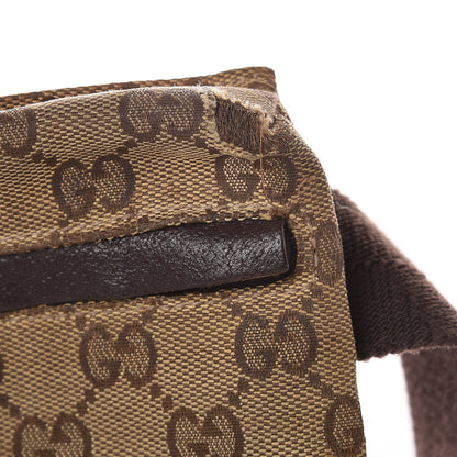 Gucci Monogram Web Belt Bag Dark Brown 12 of 18