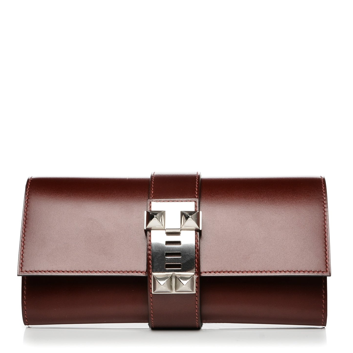 Tadelakt Medor 23 Clutch Rouge H