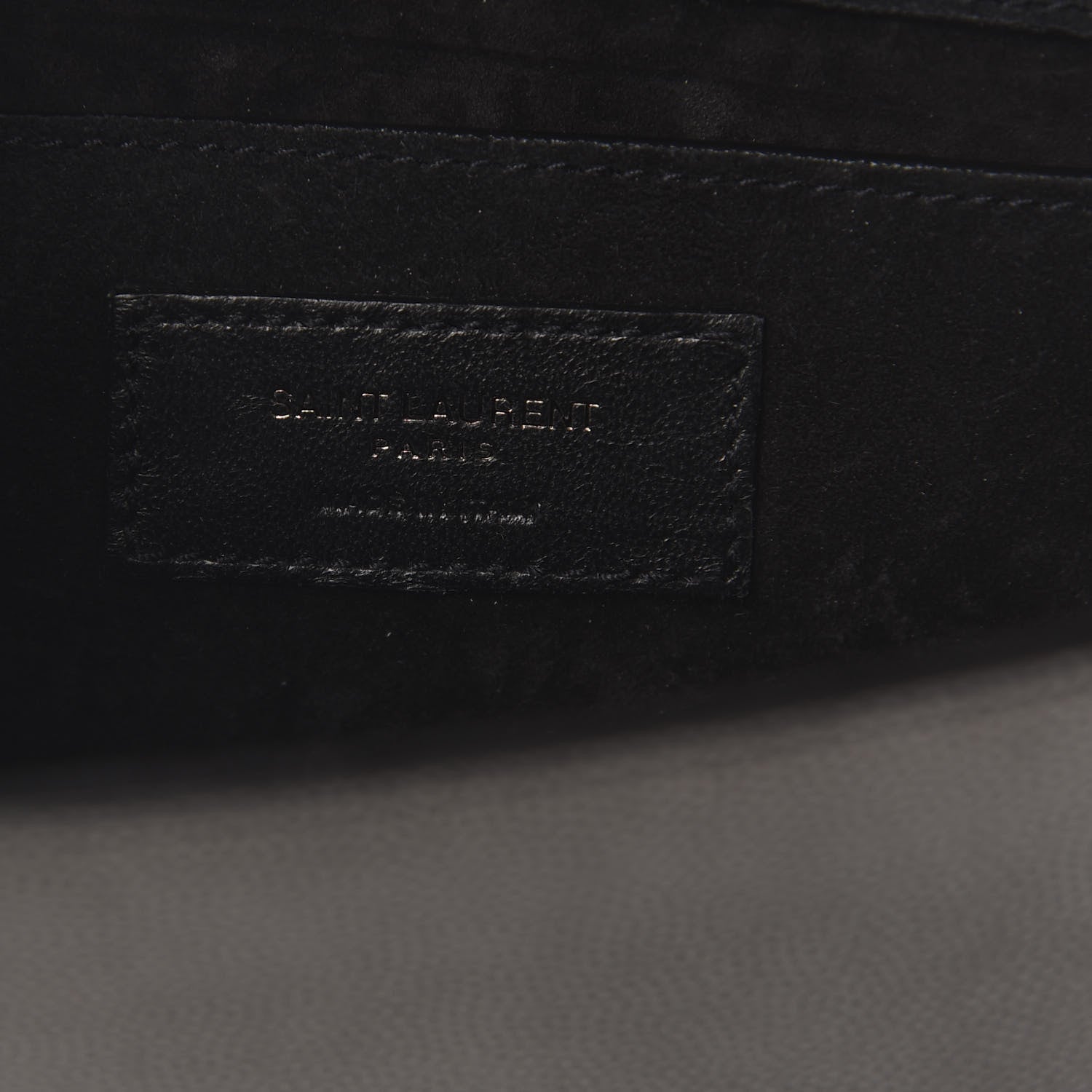 Saint Laurent Grain De Poudre Small Monogram Kate Satchel Earth 6 of 11