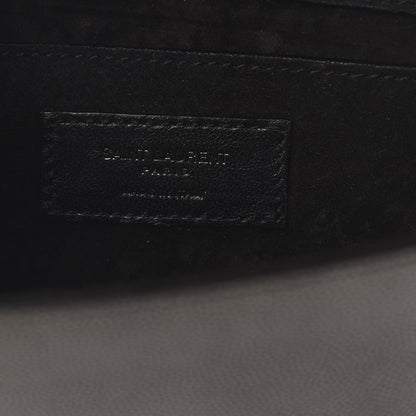 Saint Laurent Grain De Poudre Small Monogram Kate Satchel Earth 6 of 11