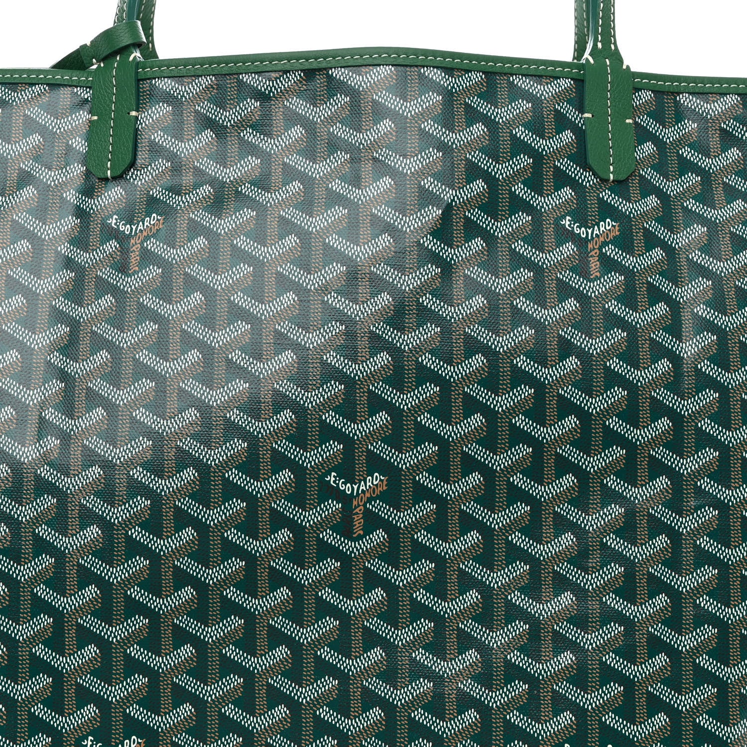 Goyard Goyardine Saint Louis GM Green 10 of 12