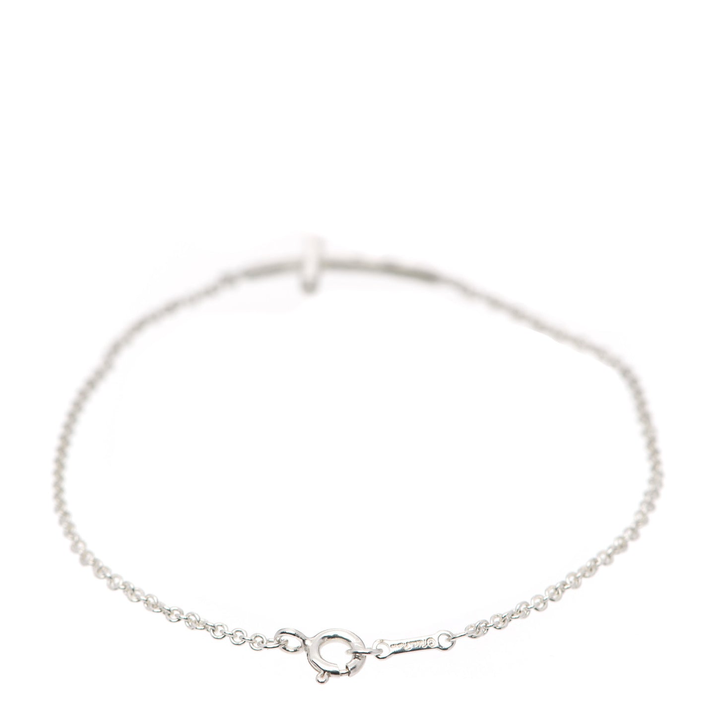 Sterling Silver Paloma Picasso Hammered Cross Bracelet