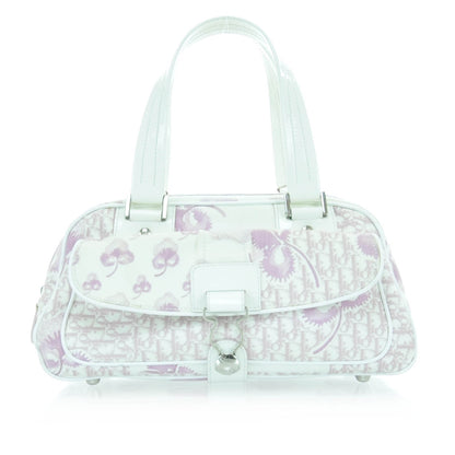 Christian Dior Canvas Monogram Floral Bowler Pink 1 of 11