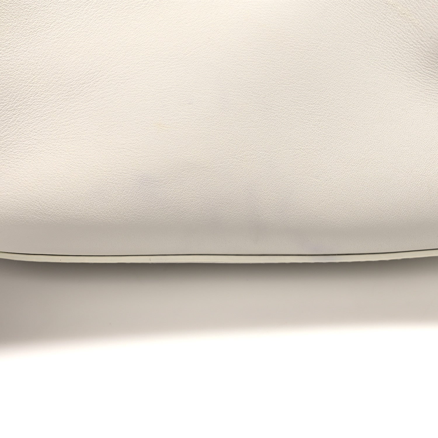Bottega Veneta Calfskin Small The Point Triangle Bag Chalk 9 of 10