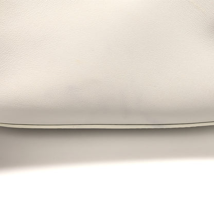 Bottega Veneta Calfskin Small The Point Triangle Bag Chalk 9 of 10