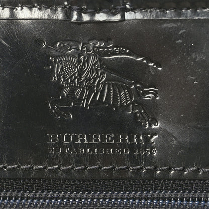 Burberry Nova Check Tote Black 7 of 9