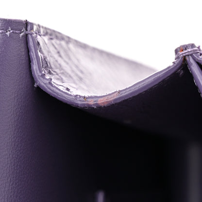 Saint Laurent Calfskin Snakeskin Small Monogram Sunset Purple 11 of 11