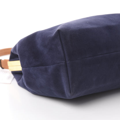Mansur Gavriel Suede Elegant Bag Blue 6 of 8