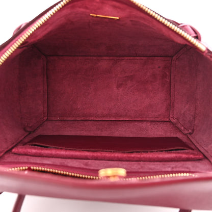 Celine Grained Calfskin Micro Belt Bag Plum 5 of 10