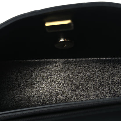 Chanel Lambskin Quilted Mini Rectangular Flap Black 5 of 11
